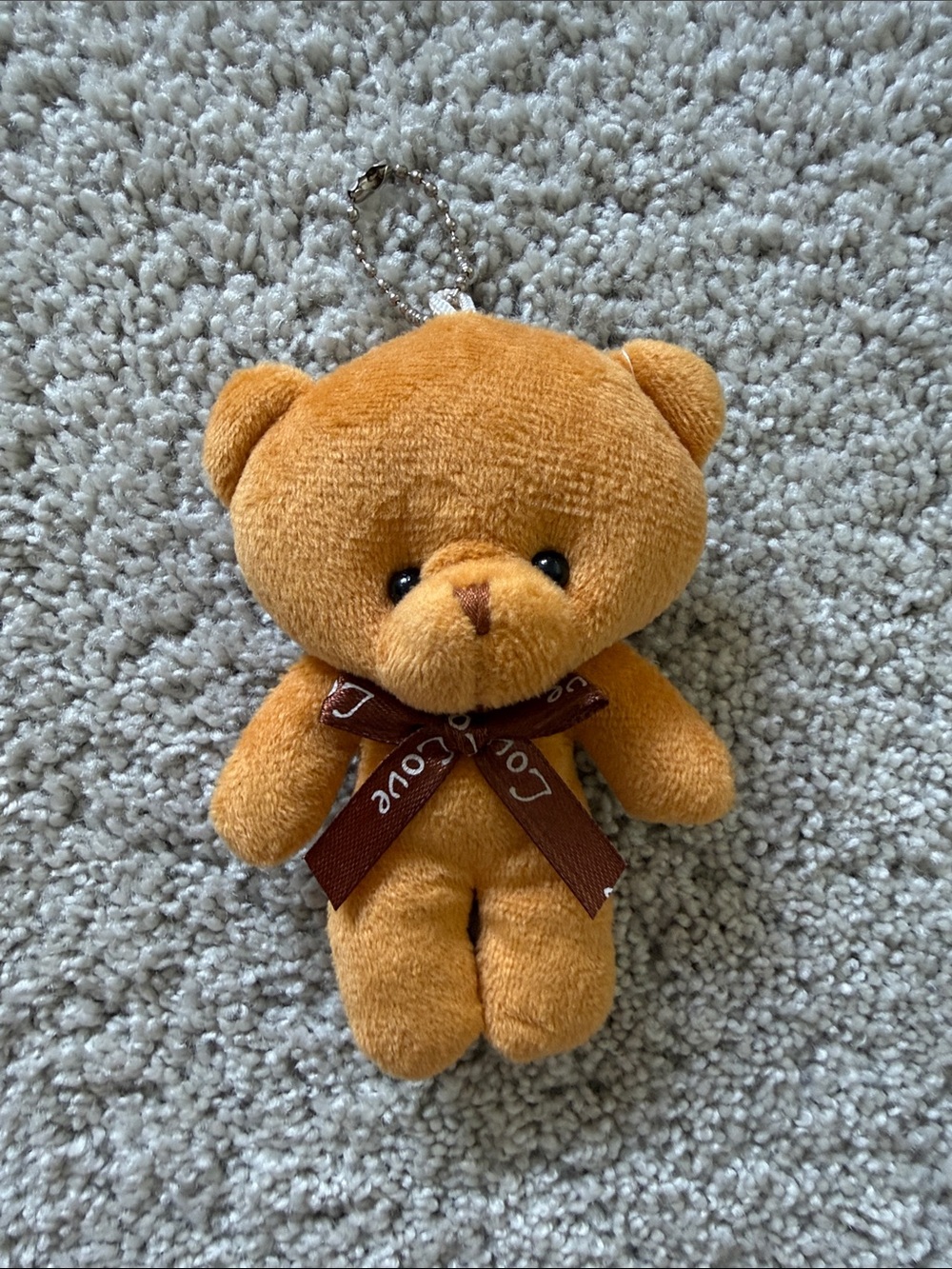 Teddy Bear Bag Charm